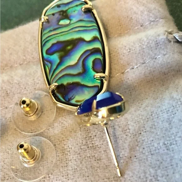 EUC Kendra Scott Statement Elle Earrings - Picture 11 of 11